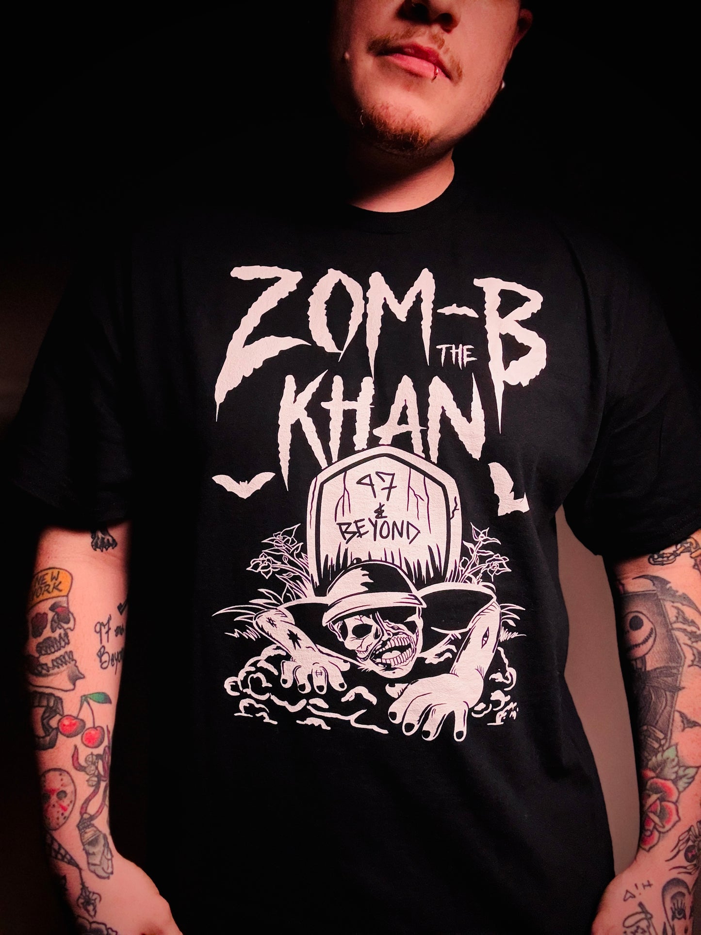Zom-B the Khan- Graveyard Tee
