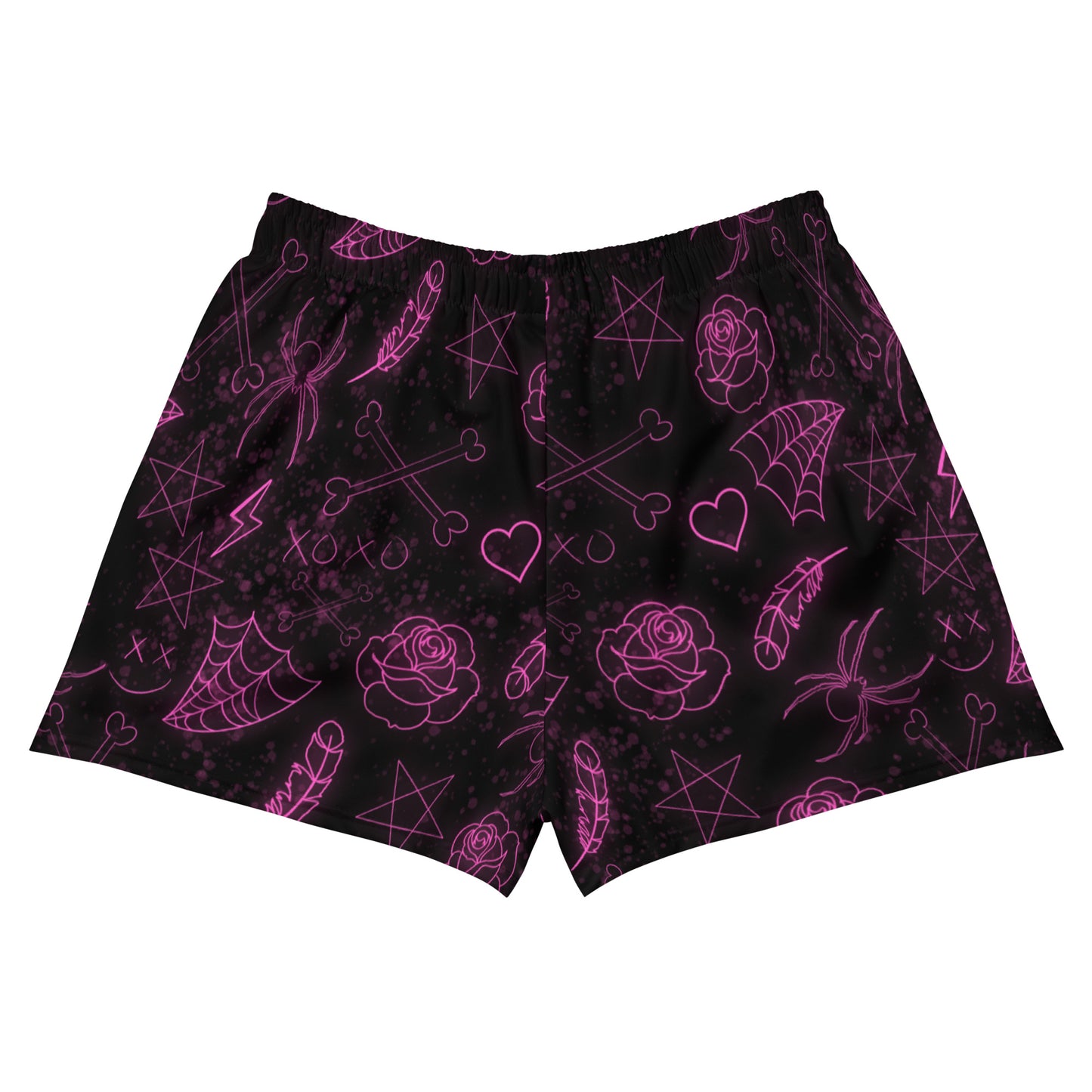 Women’s Spooky Recycled Athletic Shorts