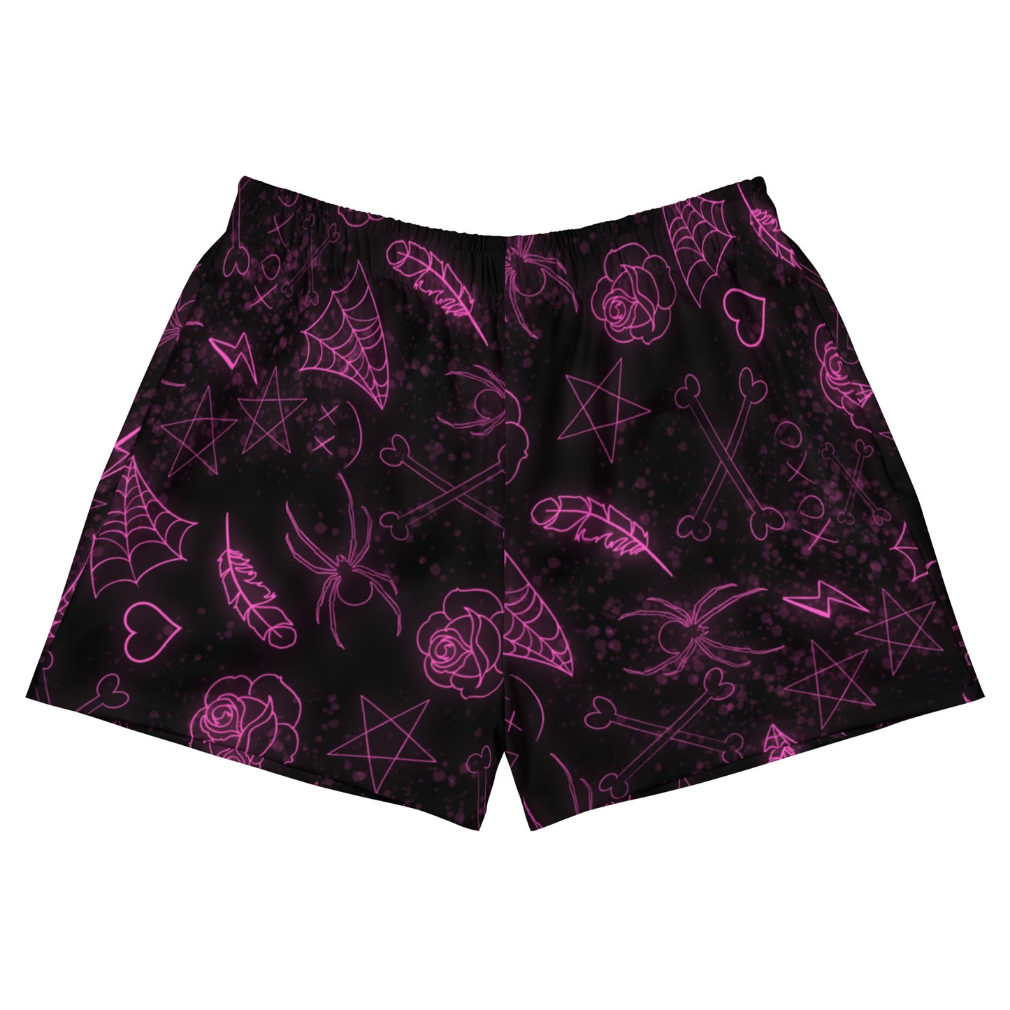 Women’s Spooky Recycled Athletic Shorts