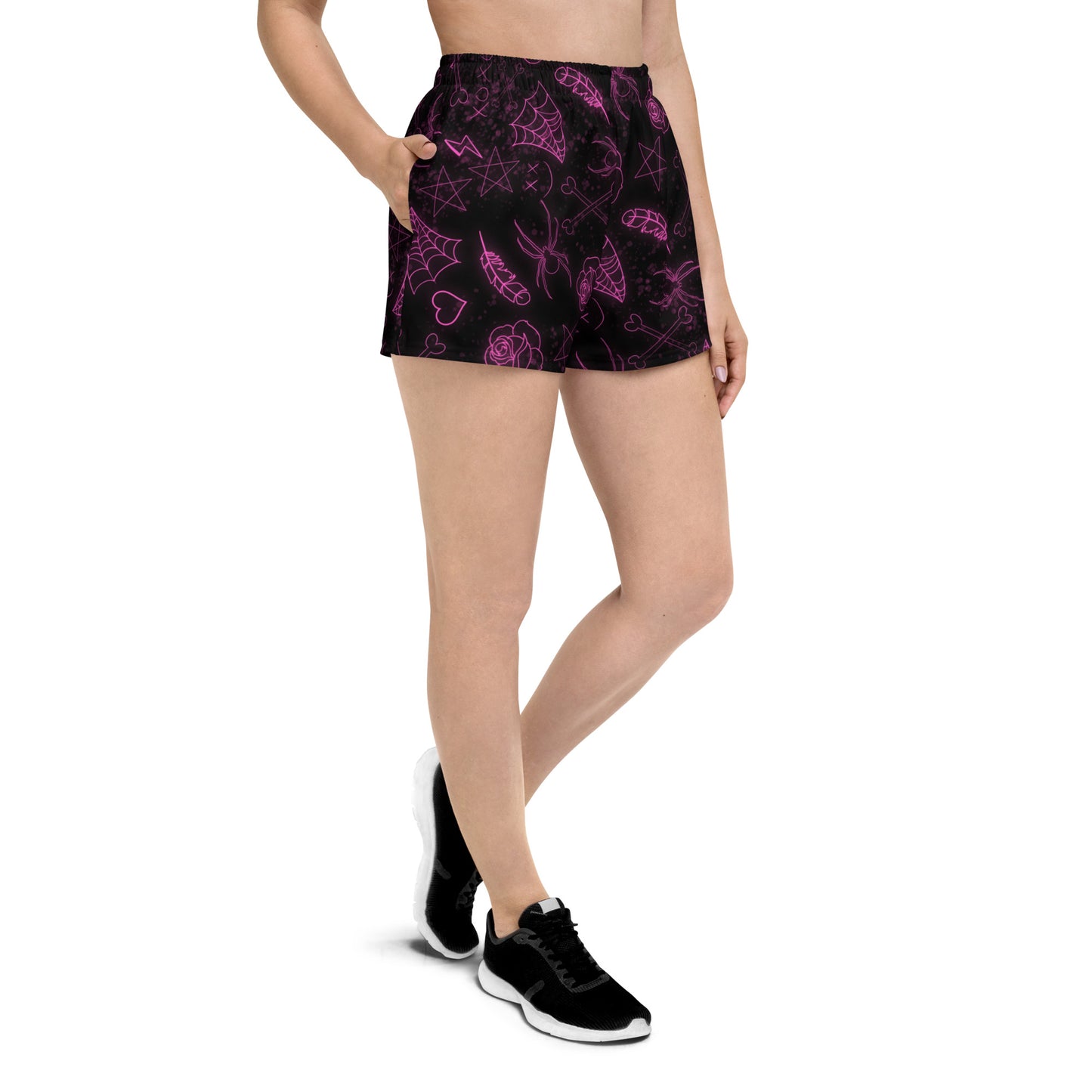 Women’s Spooky Recycled Athletic Shorts