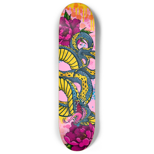 Snake Drip Skate Deck
