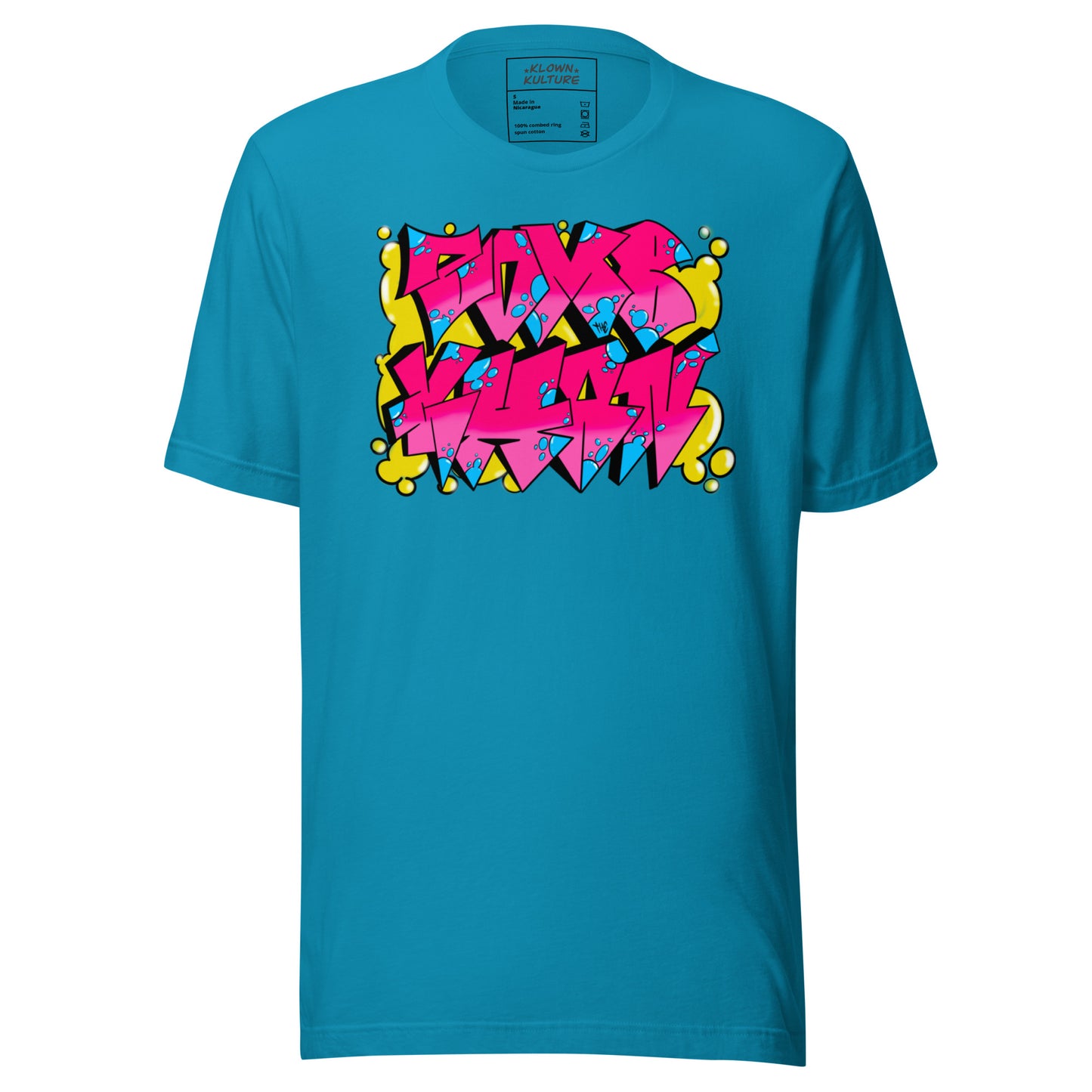 Zom-B the Khan x Klown Kulture Collab Graffiti 2 Unisex t-shirt