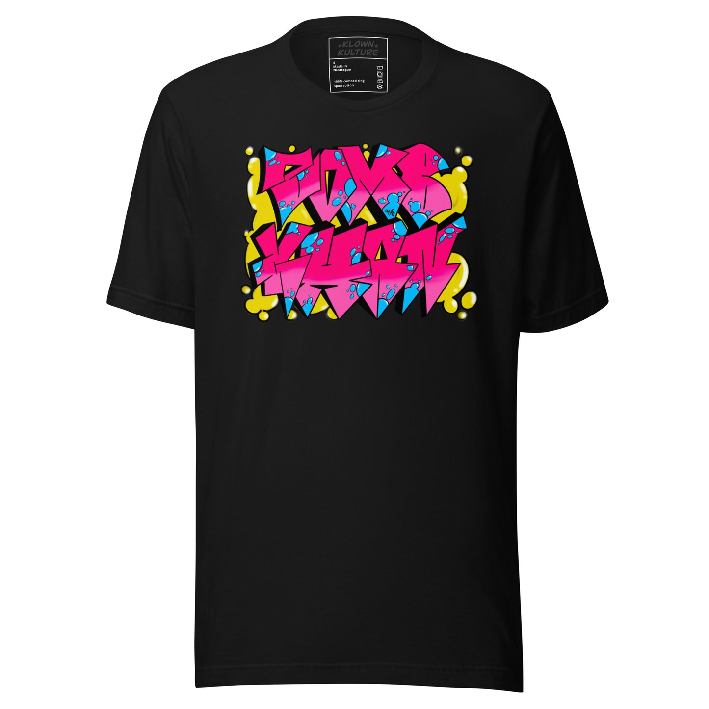 Zom-B the Khan x Klown Kulture Collab Graffiti 2 Unisex t-shirt