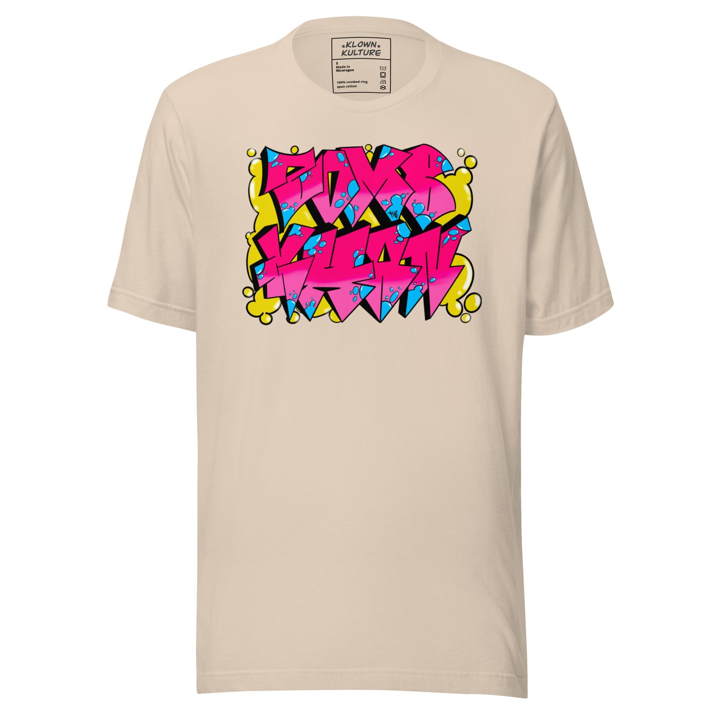 Zom-B the Khan x Klown Kulture Collab Graffiti 2 Unisex t-shirt