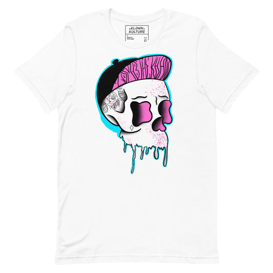 Zom-B the Khan x Klown Kulture Collab Skull Unisex t-shirt